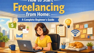 How to Start Freelancing from Home: A Complete Beginner’s Guide