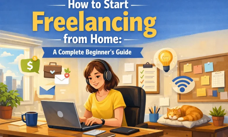 How to Start Freelancing from Home: A Complete Beginner’s Guide