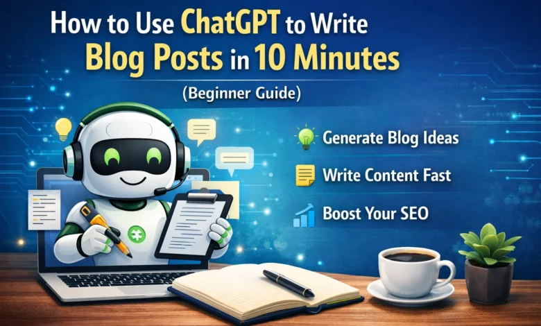 How to Use ChatGPT for Blogging (Write Blog Posts in 10 Minutes)